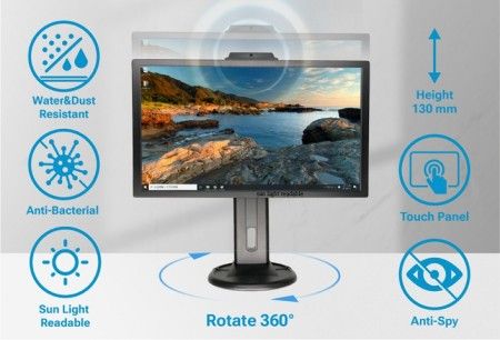 حاسوب AIO بمعدل IP65 مع شهادة طبية